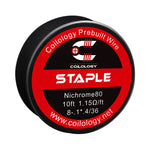10ft Coilology Staple Prebuilt Spool Wire – 8-.1*.3/36ga(1.53ohm) - 1Pack
