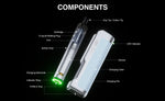 Lost Vape Thelema Nexus Pod Kit with PCC Box 400mAh+2000mAh – Twill Violet - Thelema Nexus Kit
