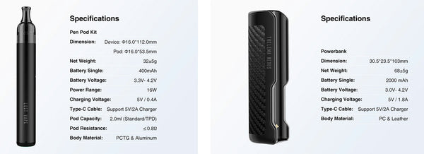 Lost Vape Thelema Nexus Pod Kit with PCC Box 400mAh+2000mAh – Lost Vape Thelema Nexus Pod Kit with PCC Box 400mAh+2000mAh
