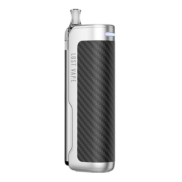 Lost Vape Thelema Nexus Pod Kit with PCC Box 400mAh+2000mAh – Silver Carbon - Thelema Nexus Kit
