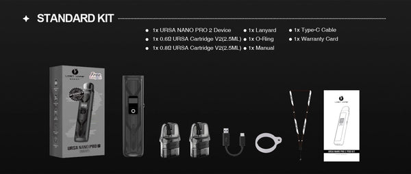Lost Vape Ursa Nano Pro 2 Pod System Kit 1000mAh 2.5ml – Lost Vape Ursa Nano Pro 2 Pod System Kit 1000mAh 2.5ml
