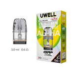 Uwell Caliburn GPP Alpha Cartridge – 0.4ohm - Top Refill (3pcs/pack)
