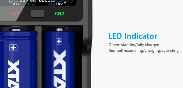 شاحن Xtar VC2SL – شاحن Xtar VC2SL
