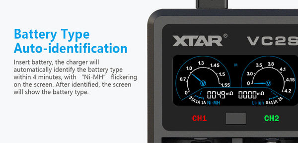 شاحن Xtar VC2SL – شاحن Xtar VC2SL
