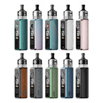 Voopoo Drag S3 60W Box Mod Kit with PnP X Cartridge MTL Pod 3000mAh 5ml – Lake Green - Drag S3 Kit
