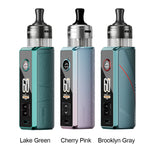 Voopoo Drag S3 60W Box Mod Kit with PnP X Cartridge MTL Pod 3000mAh 5ml – Lake Green - Drag S3 Kit

