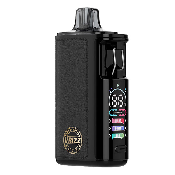 VOOPOO Vrizz 2 Pod System Kit 1350mAh 15ml – Black Leather - Vrizz 2 Kit
