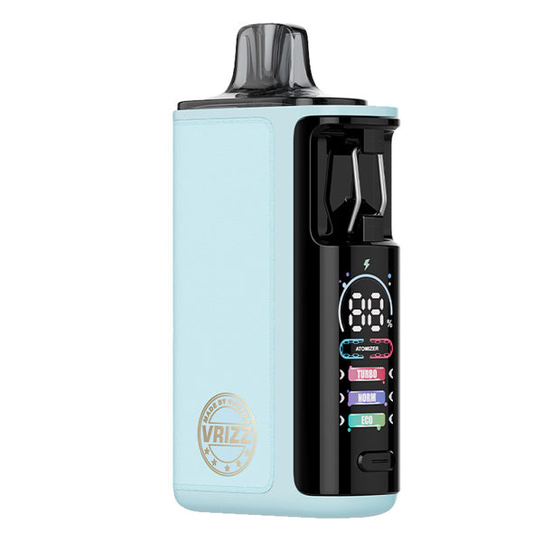 VOOPOO Vrizz 2 Pod System Kit 1350mAh 15ml – Blue Leather - Vrizz 2 Kit
