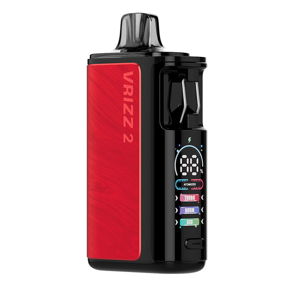 VOOPOO Vrizz 2 Pod System Kit 1350mAh 15ml – Crimson - Vrizz 2 Kit

