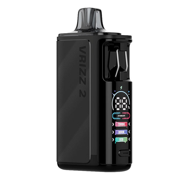 VOOPOO Vrizz 2 Pod System Kit 1350mAh 15ml – Onyx Black - Vrizz 2 Kit
