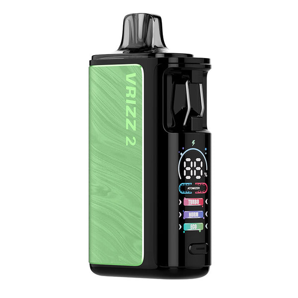VOOPOO Vrizz 2 Pod System Kit 1350mAh 15ml – Grass Green - Vrizz 2 Kit
