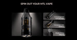 UWELL Whirl F Pod System Kit 450mAh 2ml – Champagne - WHIRL F Kit

