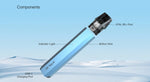 ZQ Xtal SE+ Pod System Kit 800mAh 1.8ml – Black - Xtal SE + Kit
