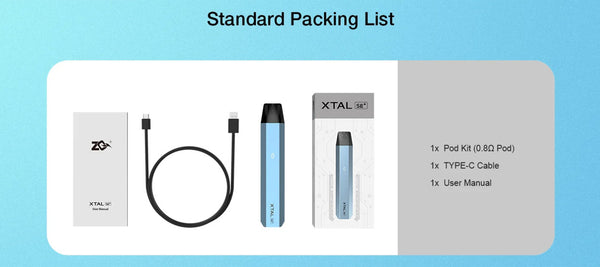 ZQ Xtal SE+ Pod System Kit 800mAh 1.8ml – ZQ Xtal SE+ Pod System Kit 800mAh 1.8ml
