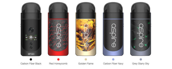 Aspire BP 60 Pod System Kit 1400mAh 5ml – Aspire BP 60 Pod System Kit 1400mAh 5ml
