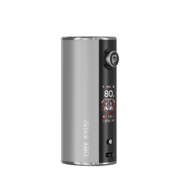 Eleaf iStick X80 Box Mod 3200mAh – Matte Silver - iStick X80 Mod
