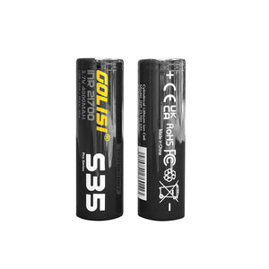 
      
        2pcs Golisi S35 INR 21700 3750mAh 40A Flat Top Li-ion Rechargeable Battery – Other – Parcelcabin International Shipping
      
    