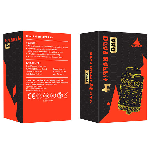 Hellvape Dead Rabbit 4 RTA Pro Tank Atomizer 5.5ml (26mm) – Hellvape Dead Rabbit 4 RTA Pro Tank Atomizer 5.5ml (26mm)

