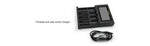 Golisi i4 USB Charger with LCD Screen – Black - i4 USB Charger
