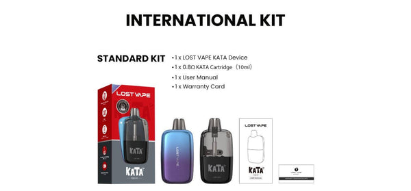 Lost Vape Kata Pod System Kit 1600mAh 10ml (Max 30W) – Lost Vape Kata Pod System Kit 1600mAh 10ml (Max 30W)
