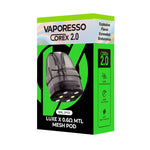 Vaporesso Corex 2.0 5ml (2pcs/pack) – LUXE X Series Mesh 0.6ohm - 1Pack
