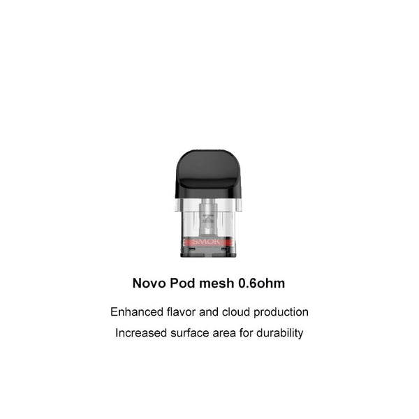 SMOK Novo Pod Cartridge 3ml/2ml (3pcs/pack) – SMOK Novo Pod Cartridge 3ml/2ml (3pcs/pack)
