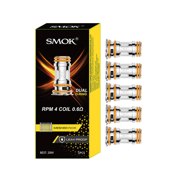 Bobine de remplacement Smok RPM4 pour Kit Nord 6 (5 pcs/paquet) – 0,6 ohm - 1 unité
