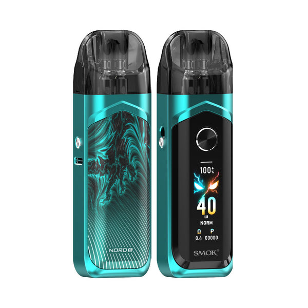 SMOK Nord 6 Pod System Kit 3800mAh 5ml (Max 80W) – Mineral Green - Nord 6 Kit

