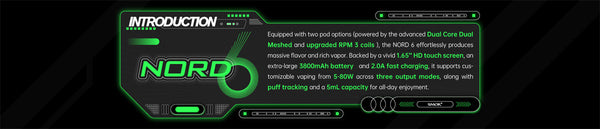 SMOK Nord 6 Pod System Kit 3800mAh 5ml (Max 80W) – SMOK Nord 6 Pod System Kit 3800mAh 5ml (Max 80W)
