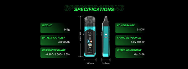 SMOK Nord 6 Pod System Kit 3800mAh 5ml (Max 80W) – SMOK Nord 6 Pod System Kit 3800mAh 5ml (Max 80W)

