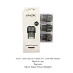 SMOK Novo 2 Pod Cartridge 2ml (3pcs/pack) – Novo 2X Meshed 0.9ohm MTL - 1Pack
