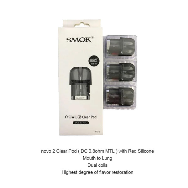 SMOK Novo 2 Pod Cartridge 2ml (3pcs/pack) – SMOK Novo 2 Pod Cartridge 2ml (3pcs/pack)
