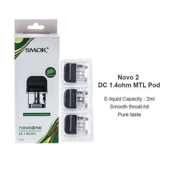 SMOK Novo 2 Pod Cartridge 2ml (3pcs/pack) – SMOK Novo 2 Pod Cartridge 2ml (3pcs/pack)
