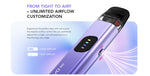 Smok Novo Go Pod System Kit 1350mAh 2ml – Blue Cyan - Novo Go Kit
