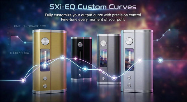 YiHi SXmini MQ Plus Box Mod 100W (Single 21700/20700/18650 Battery) – YiHi SXmini MQ Plus Box Mod 100W (Single 21700/20700/18650 Battery)
