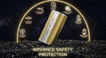 YiHi SXmini MQ Plus Box Mod 100W (Single 21700/20700/18650 Battery) – Silver - MQ Plus Mod
