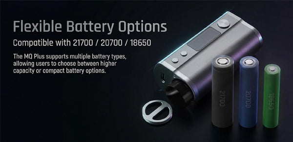 YiHi SXmini MQ Plus Box Mod 100W (Single 21700/20700/18650 Battery) – YiHi SXmini MQ Plus Box Mod 100W (Single 21700/20700/18650 Battery)
