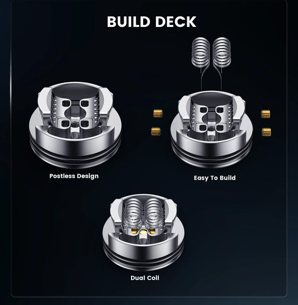 Thunderhead Creations Tauren Vortex 30 RDA Atomizer (30mm) – Thunderhead Creations Tauren Vortex 30 RDA Atomizer (30mm)
