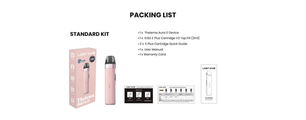 Lost Vape Thelema Aura S Pod System Kit 1600mAh 3ml (Max 40W) – Lost Vape Thelema Aura S Pod System Kit 1600mAh 3ml (Max 40W)
