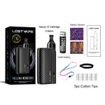 Lost Vape Thelema Nexus Mini Pod System Kit 1200mAh 25W 2ml – Midnight Blue - Thelema Nexus Mini Kit
