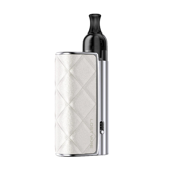 Lost Vape Thelema Nexus Mini Pod System Kit 1200mAh 25W 2ml – Quilted Silver - Thelema Nexus Mini Kit
