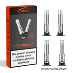 Kumiho THOTH Replacement Coils (4pcs/pack) – 0.4ohm - 1Pack
