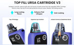 Lost Vape Ursa Epoch Pro Pod System Kit 1400mAh 2.5ml (35W) – Silk Rose - Ursa Epoch Pro Kit
