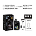 Lost Vape Ursa Epoch Pro Pod System Kit 1400mAh 2.5ml (35W) – Silk Rose - Ursa Epoch Pro Kit
