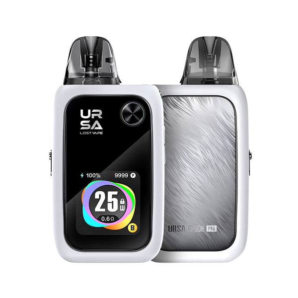 Lost Vape Ursa Epoch Pro Pod System Kit 1400mAh 2.5ml (35W) – Silk White - Ursa Epoch Pro Kit
