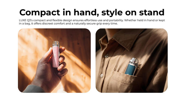 Vaporesso Luxe Q3 Pod System Kit 1450mAh 3ml (Max 20W) – Vaporesso Luxe Q3 Pod System Kit 1450mAh 3ml (Max 20W)
