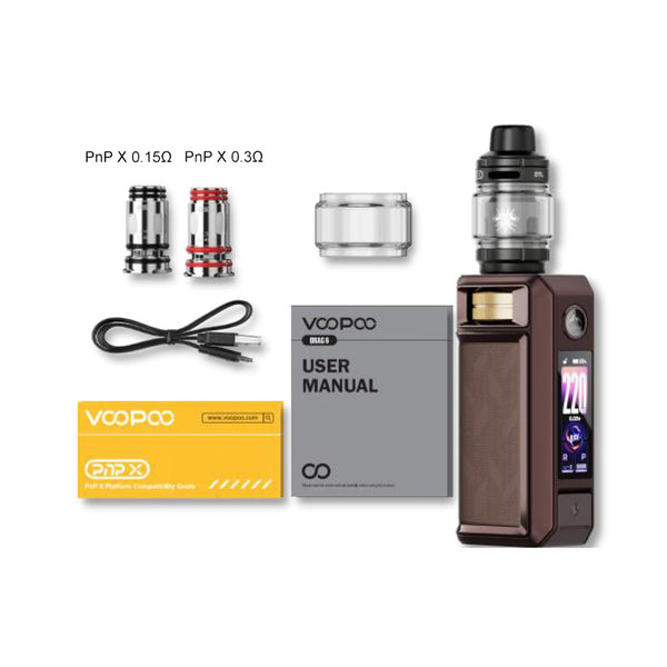 VOOPOO Drag 6 Mod Kit with Uforce-X Tank II 4400mAh 5ml (Max 220W) – VOOPOO Drag 6 Mod Kit with Uforce-X Tank II 4400mAh 5ml (Max 220W)
