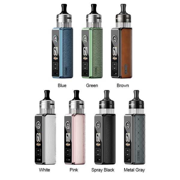 Voopoo Drag S3 60W Box Mod Kit with PnP X Cartridge MTL Pod 3000mAh 5ml – Voopoo Drag S3 60W Box Mod Kit with PnP X Cartridge MTL Pod 3000mAh 5ml
