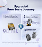 VOOPOO Vmate Max Pod System Kit 1200mAh 3ml – Dove Gray - Vmate Max Kit
