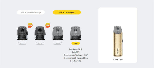 VOOPOO Vmate Max Pod System Kit 1200mAh 3ml – VOOPOO Vmate Max Pod System Kit 1200mAh 3ml
